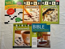 Lot of 5 Bible Activity Word