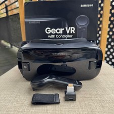 SAMSUNG GALAXY GEAR VR CON CONTROLLER VISORE REALTÀ VIRTUALE GRIGIO SCATOLA ORIGINALE