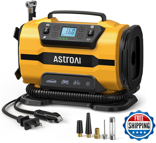 Tire inflator portable air - tire,