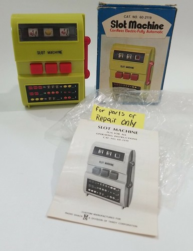 Radio shack slot - shack, machine