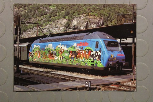 Cartolina treni locomotiva - cartolina,