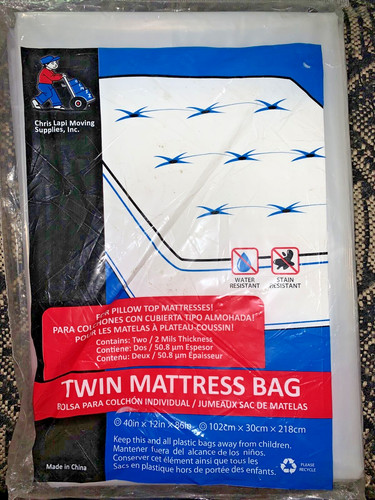 Borsa portaoggetti materasso