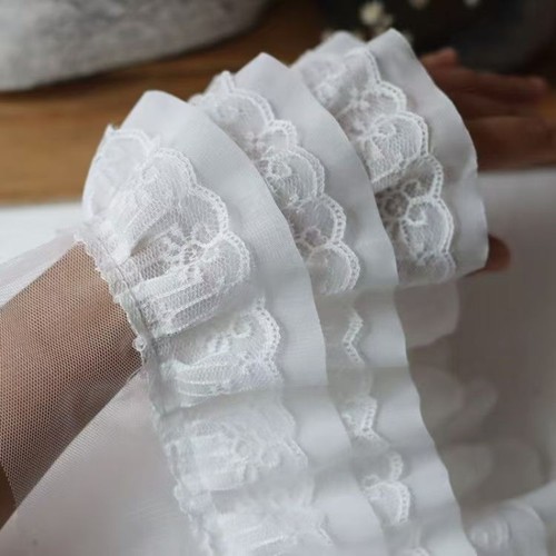 Nastro pizzo chiffon - di,