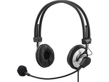 Cuffie con Microfono per pc con filo jack 3.5mm