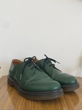 dr martens Uomo. Pelle Verde. Ottimo Stato. Oxford Tre Occhielli. #drmartens