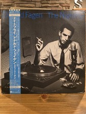 Donald Fagen The Nightfly (1982) Japanese Vinyl P-11264 VG+/VG OBI & 2 Inserts