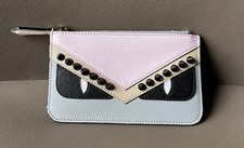 Portachiavi Fendi Monster con borchie nere