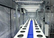 sistema di coltivazione piante orto indoor outdoor verticale completo di led