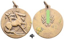 Ventennio OB Opera Balilla Medaglia militare Centauro e arciere