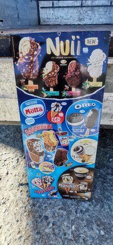 Cartello insegna gelato motta - cartello,