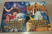 DVD I CAVALIERI DELLO ZODIACO SANCTUARY + ASGARD E POSEIDON BOX FUORI CATALOGO 