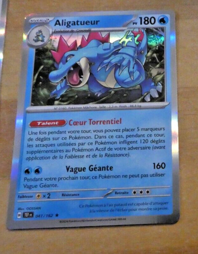 Pokemon card rare - holo, carte