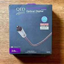 QED PERFORMANCE GRAPHITE OPTICAL DIGITAL CABLE 2.0 MT LIKE NEW