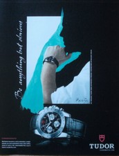 Pubblicità Advertising Italian Ritaglio 2008 OROLOGIO WATCH TUDOR CHRONOGRAPH