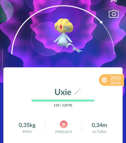 Pokemon uxie selfe - pokemon, go