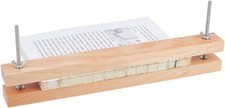 Pressa per rilegatura in legno