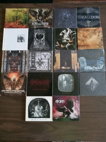 Black death digipak lot - 18,