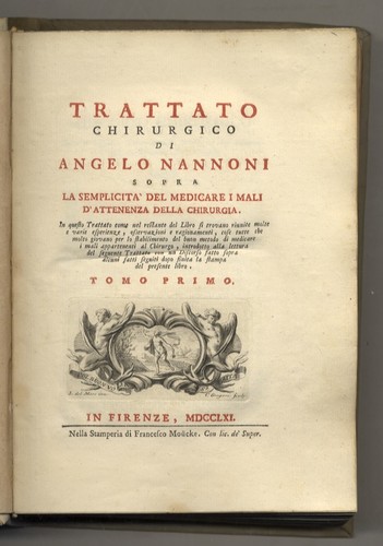 Trattato chirurgico angelo - di,