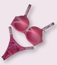 Set perizoma reggiseno push up