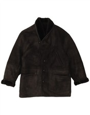 Giacca shearling uomo vintage