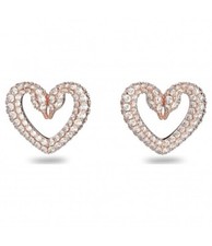 Orecchini a buco Swarovski Una cry oro rosa  5628659
