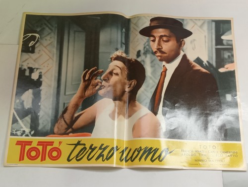 Fotobusta cinema toto terzo - toto',