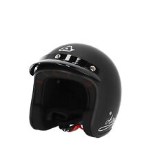 CASCO JET MOTO CUSTOM ACERBIS SKODELA NERO OPACO TG. M 57 58 CM PESO 950 GRAMMI
