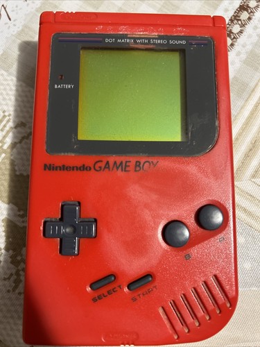 Console game boy classic rosso - game,