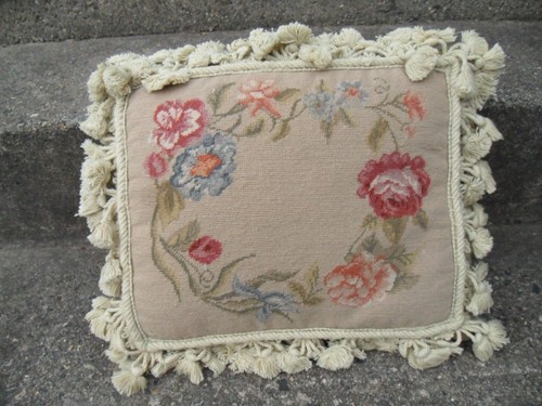 Cuscino vintage aubusson - aubusson, punto