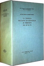 La vendita dell'asse ecclesiastico in Piemonte 1867-1916 BANCA COMMERCIALE 1987