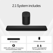 VIZIO SV210M-0808 Soundbar 2.1