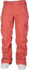 Nitro Snowboard Static Snowboard Pants, Women's Small, Heathered Watermelon New