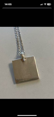Collana gucci autentica placca - gucci,