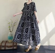 Abito donna nero rilassato