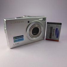 Fotocamera digitale Samsung L100 8,2 megapixel argento testata *leggi*