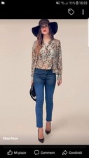 Jeans pantalone denny - jeans, rose