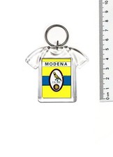 PORTACHIAVI Figurina maglia calcio calciatori squadra MODENA FC 1912 CANARINO VA
