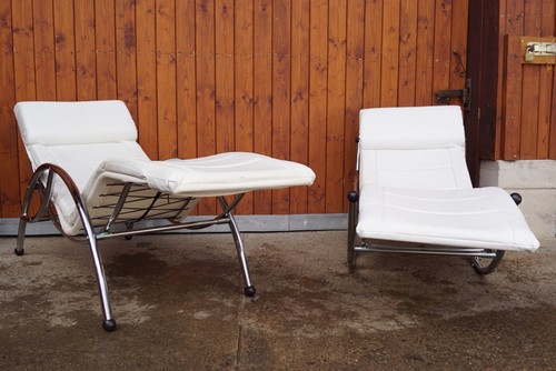 Relaxliege vintage liegestuhl - vintage,