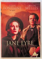 Jane Eyre -1943 Film DVD -NEW -Joan Fontaine, Orson Welles (Region 2 PAL) 