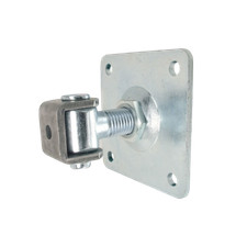Cardine regolabile con piastra da avvitare per cancello da 18-20-24 mm IBFM