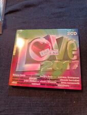 LOVE 2017 (PAUSINI FERRO GIORGIA MENGONI...) DOPPIO CD DIGIPAK NUOVO SIGILLATO 