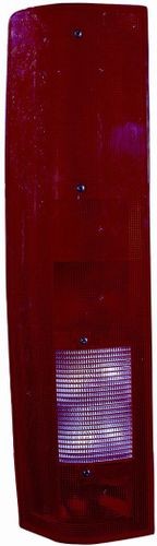 Fanale post rosso senza - post, sx