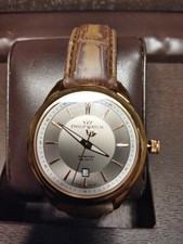 PHILIP WATCH al quarzo, cassa 44mm. acciaio e oro rosa, con confezione originale