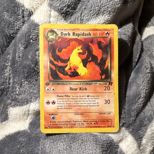 Pokémon dark rapidash - rapidash, 44/82
