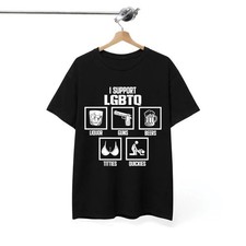 Camicia I Support LGBTQ