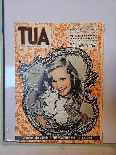 196 1949 tua settimanale - 196/1949, "