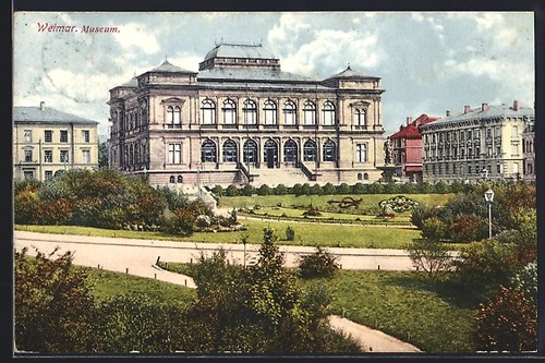 Cartolina weimar turingia - /,