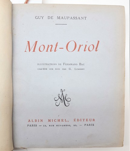 Guy maupassant mons - guy, mons-oriol