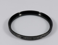 PRL) CINEAMEX CROSS-SCREEN 52 mm FILTER FILTRO FILTRE FILTAR PHOTO FOTOGRAFIA