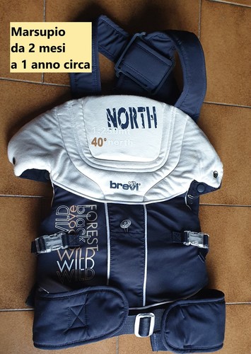 Marsupio brevi koala blu - brevi,